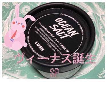 
ヴィーナス誕生SP

LUSHで買いました。
スクラブでザラザラしてます。
匂いは、なんかアロマオイルにありそうな
匂い。でも、洗顔して30分くらいしたら
消えます。

少量を手に取り顔、ひじ、ひざ、