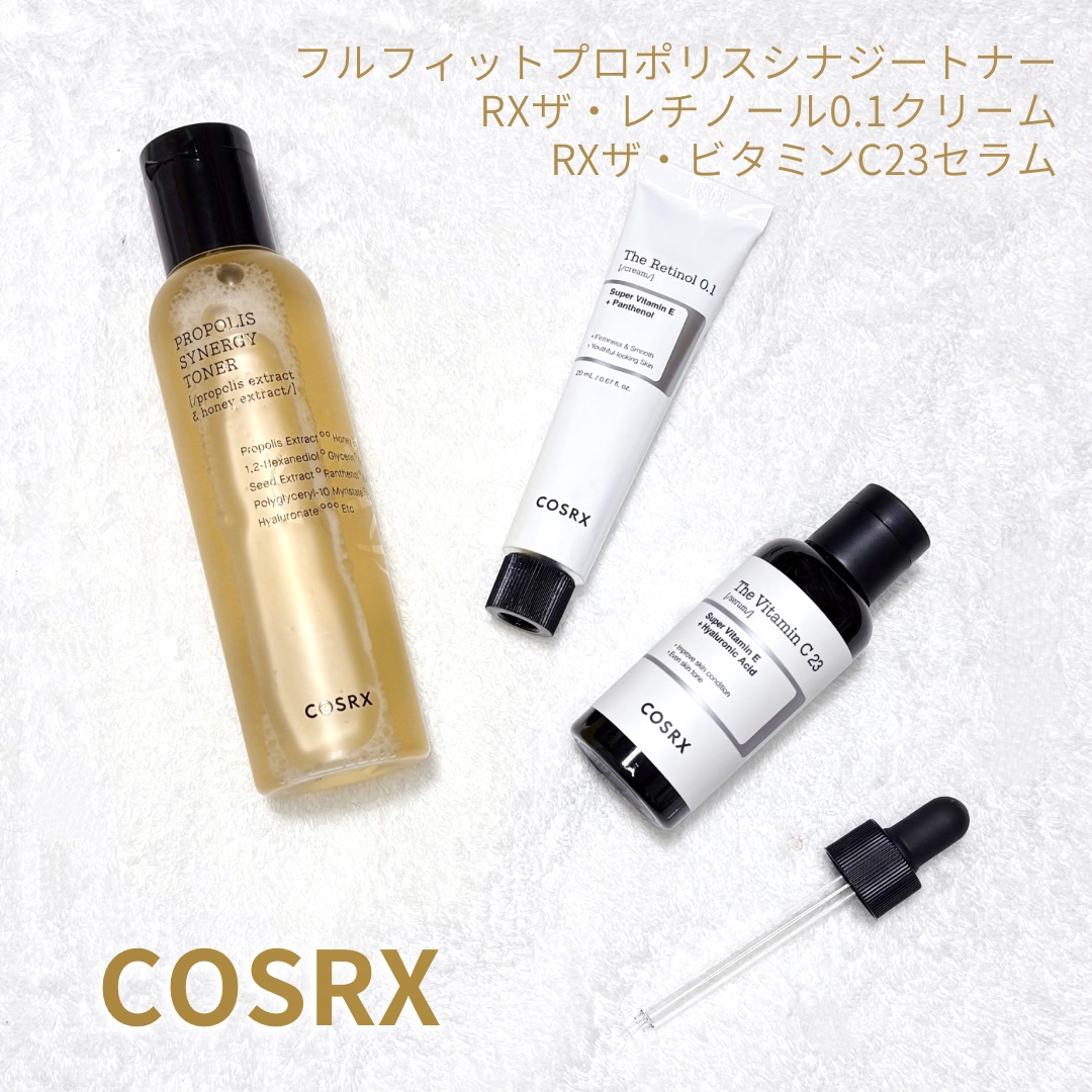 フルフィットプロポリスシナジートナー/COSRX/化粧水を使ったクチコミ（1枚目）