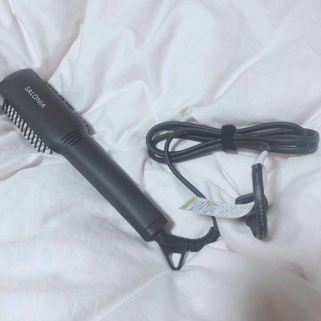 ストレートヒートブラシ スリム /SALONIA/ヒートブラシを使ったクチコミ(2枚目)