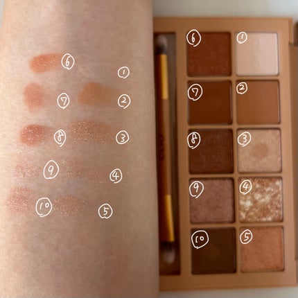 プロ アイ パレット/CLIO/アイシャドウパレットを使ったクチコミ(5枚目)