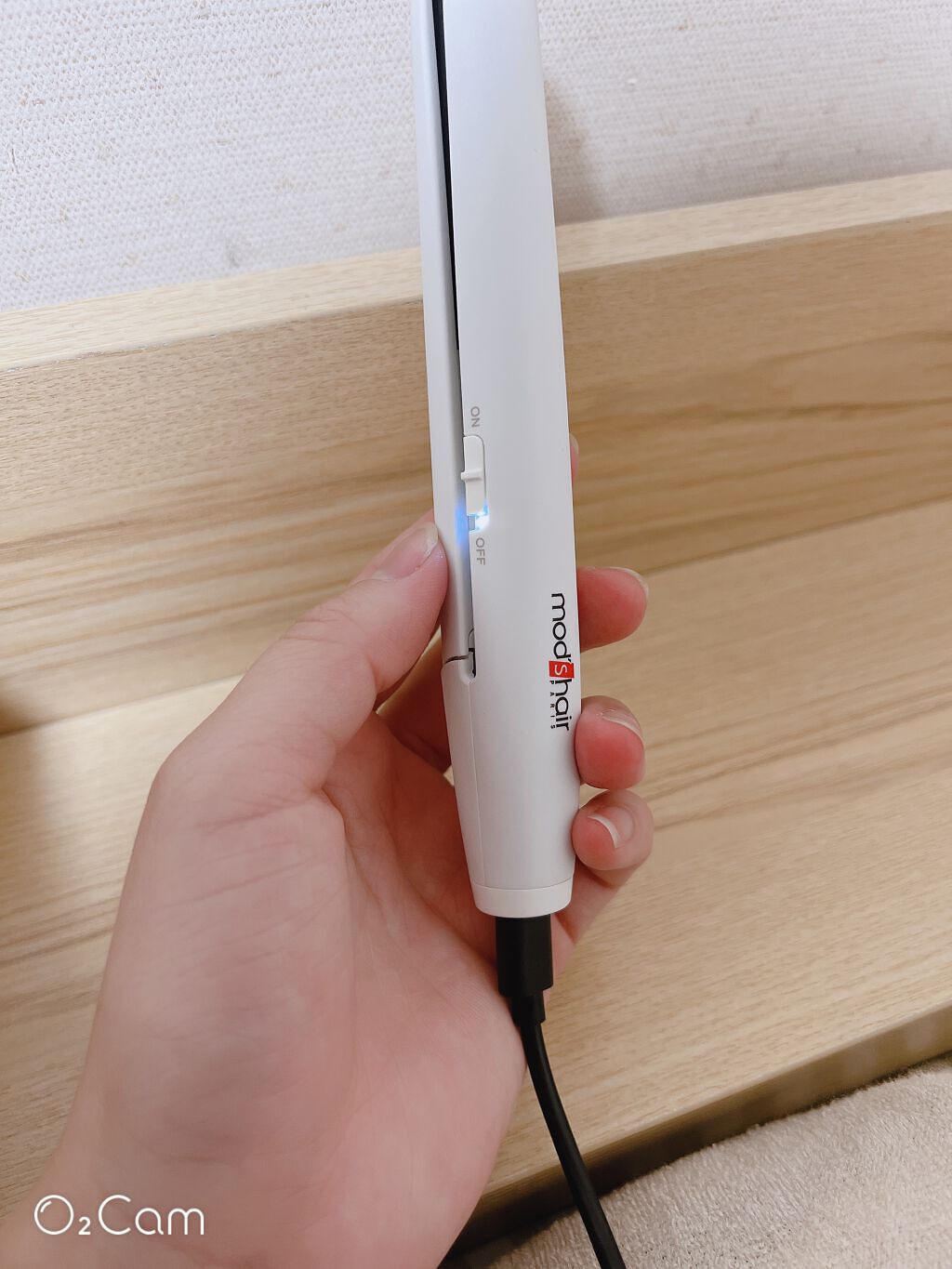 モバイルヘアアイロン（MHS-1341）/mod's hair/ストレートアイロンを使ったクチコミ（3枚目）