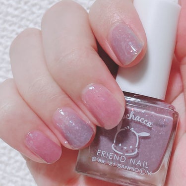 ORLY セカンドライのクチコミ「LIPSの大好きなネイリストさんがしてたのでしてみました！❤️

めちゃくちゃ可愛く出来て感動.....」（1枚目）