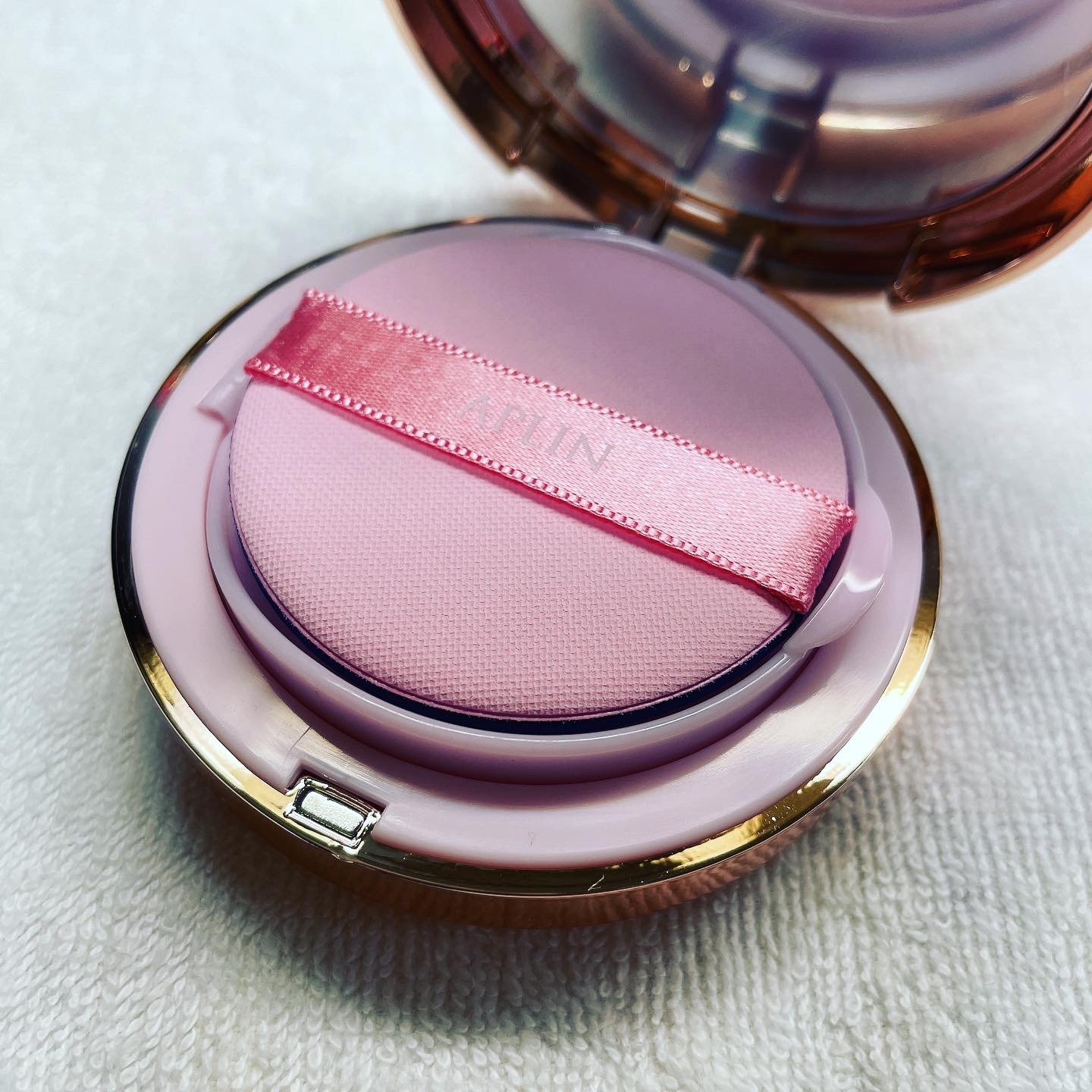 ピンクティーツリーカバーアップグロウクッション/APLIN/クッションファンデーションを使ったクチコミ（3枚目）