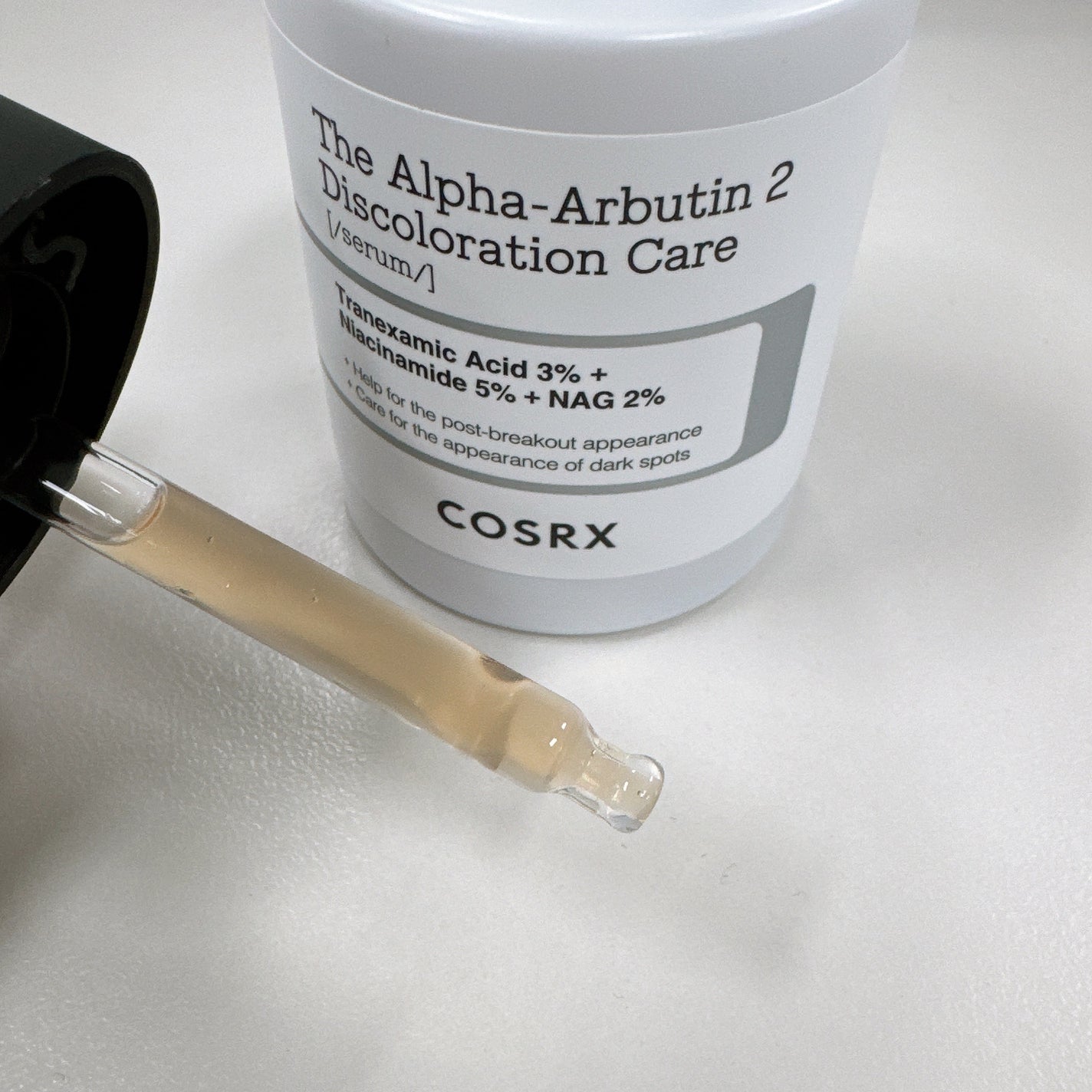 RXザ・アルファアルブチン2 ニキビ跡ケアセラム/COSRX/美容液を使ったクチコミ(2枚目)