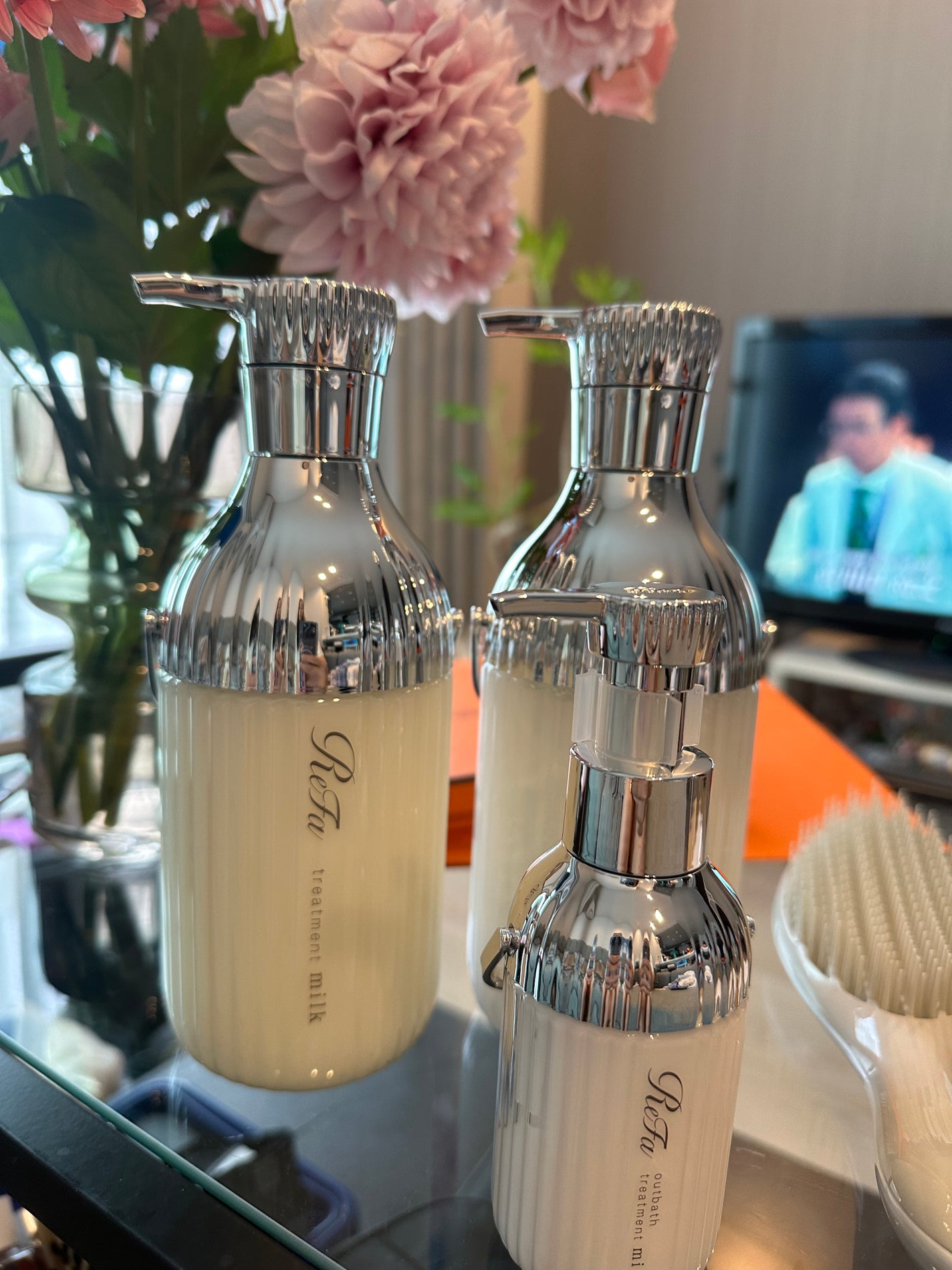 リファミルクプロテインシャンプー/トリートメント/ReFa/シャンプー・コンディショナーを使ったクチコミ(1枚目)