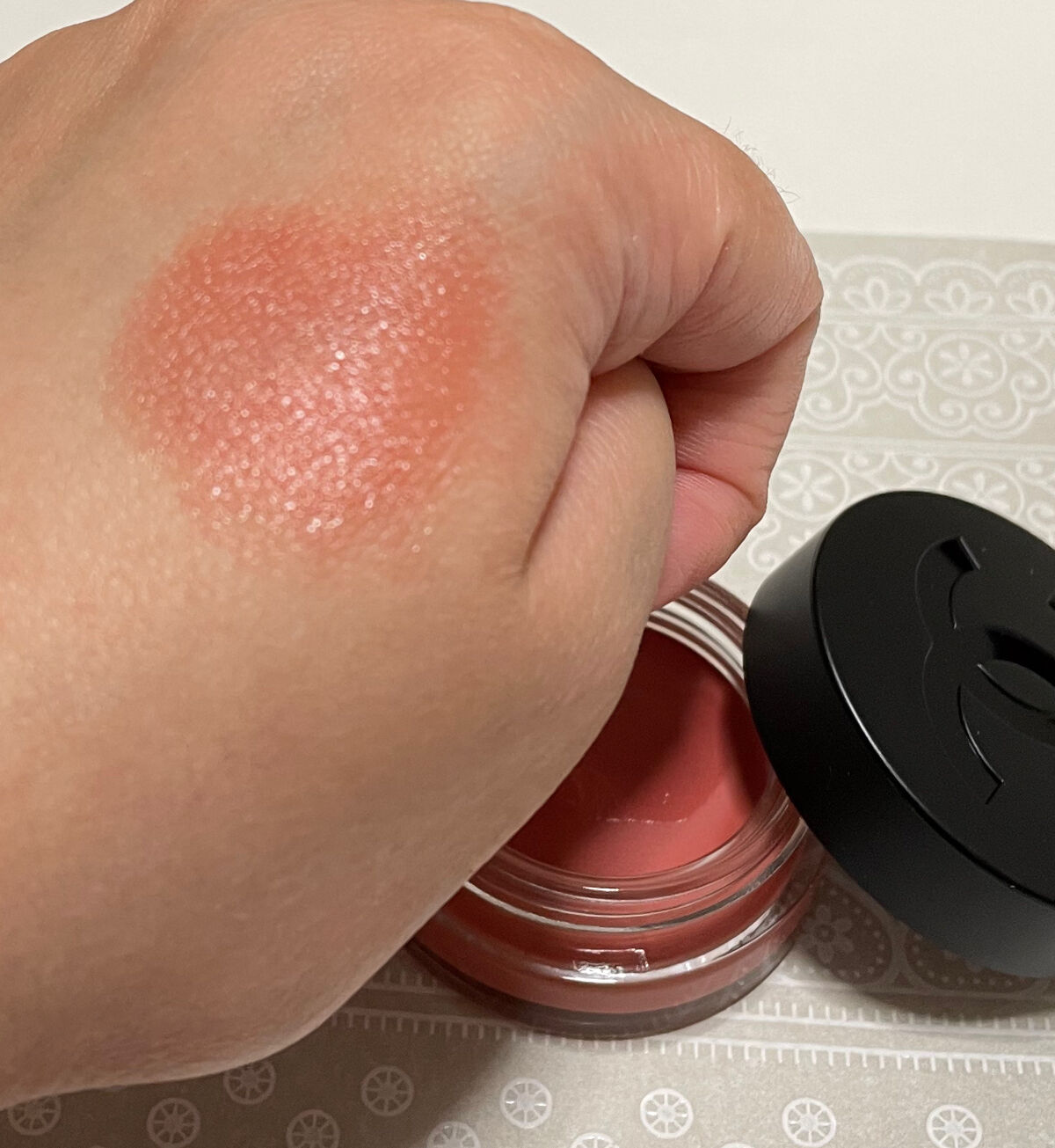  リップ＆チーク ボーム N°1 ドゥ シャネル/CHANEL/口紅を使ったクチコミ（3枚目）