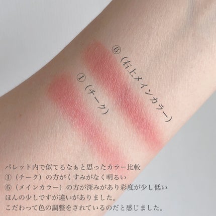 ウォンジョンヨ W デイリームードアップパレット /Wonjungyo/アイシャドウパレットを使ったクチコミ(6枚目)