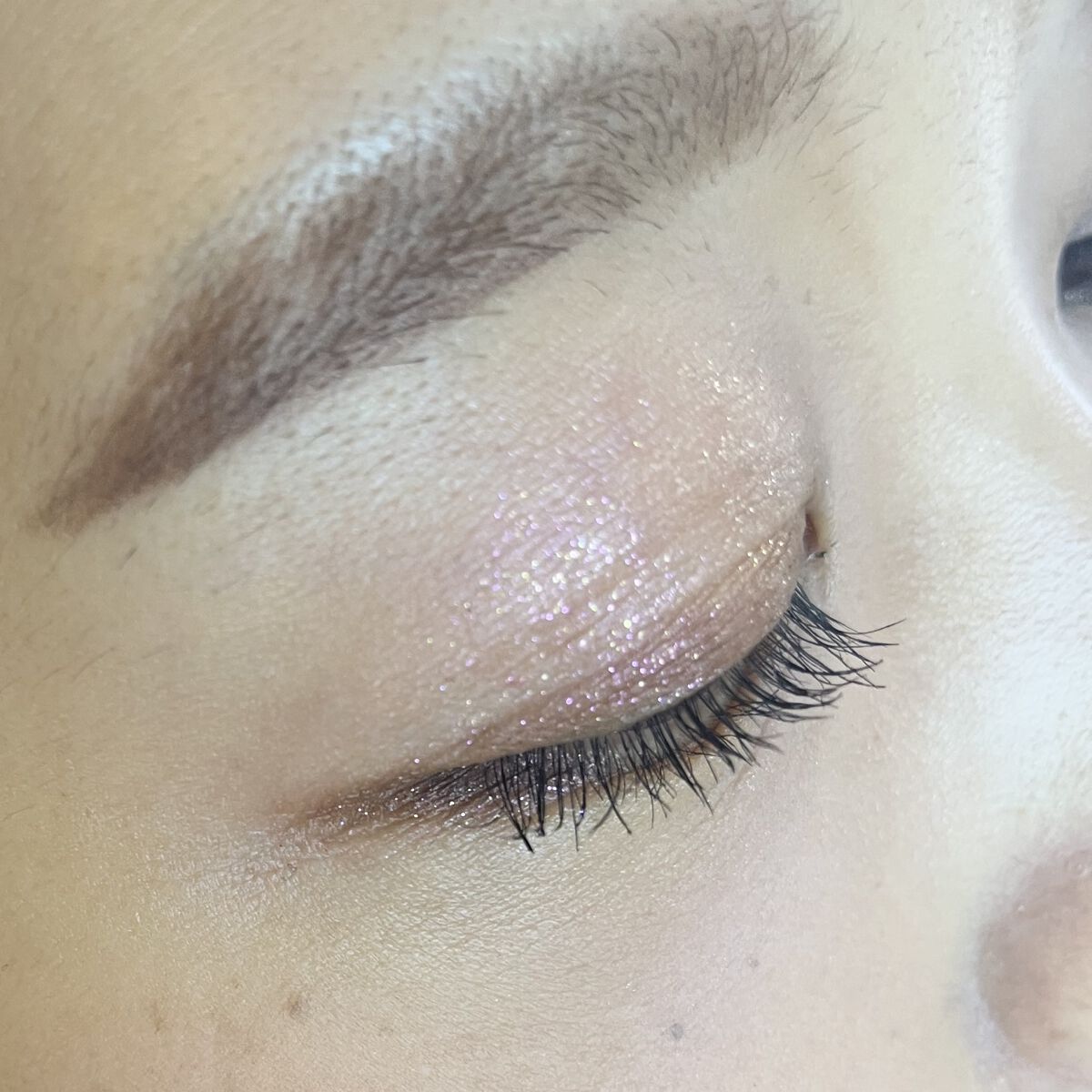 ネバーストップマスカラ V1 ボリュームブラック/Fab Fig/マスカラを使ったクチコミ（2枚目）