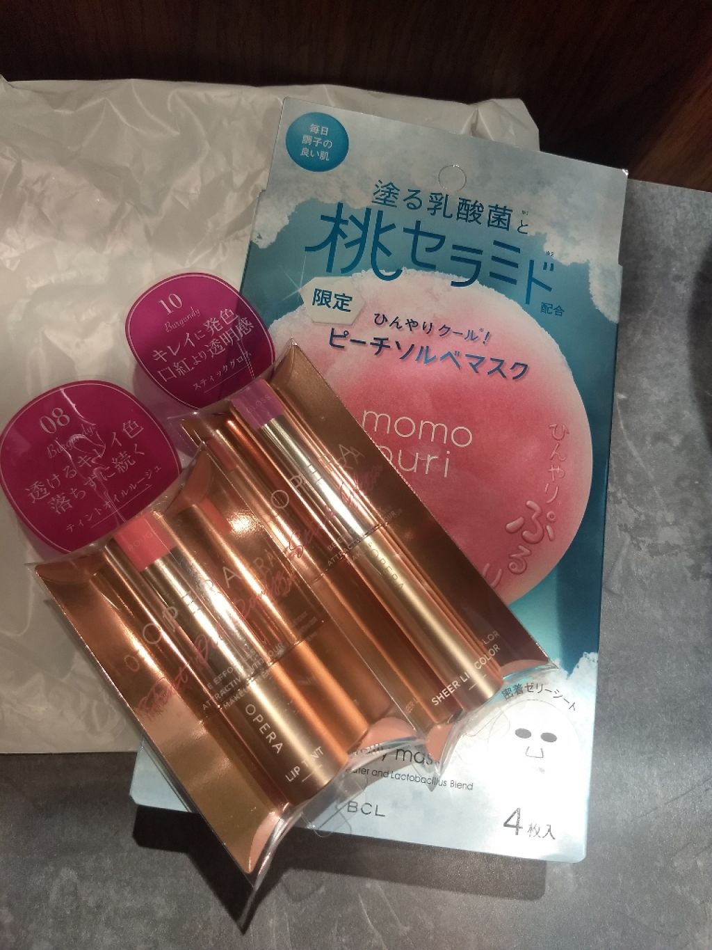 オペラ シアーリップカラー RN/OPERA/リップグロスを使ったクチコミ（1枚目）