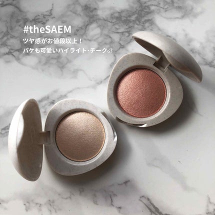プリズムライトブラッシャー/the SAEM/パウダーチークを使ったクチコミ(1枚目)