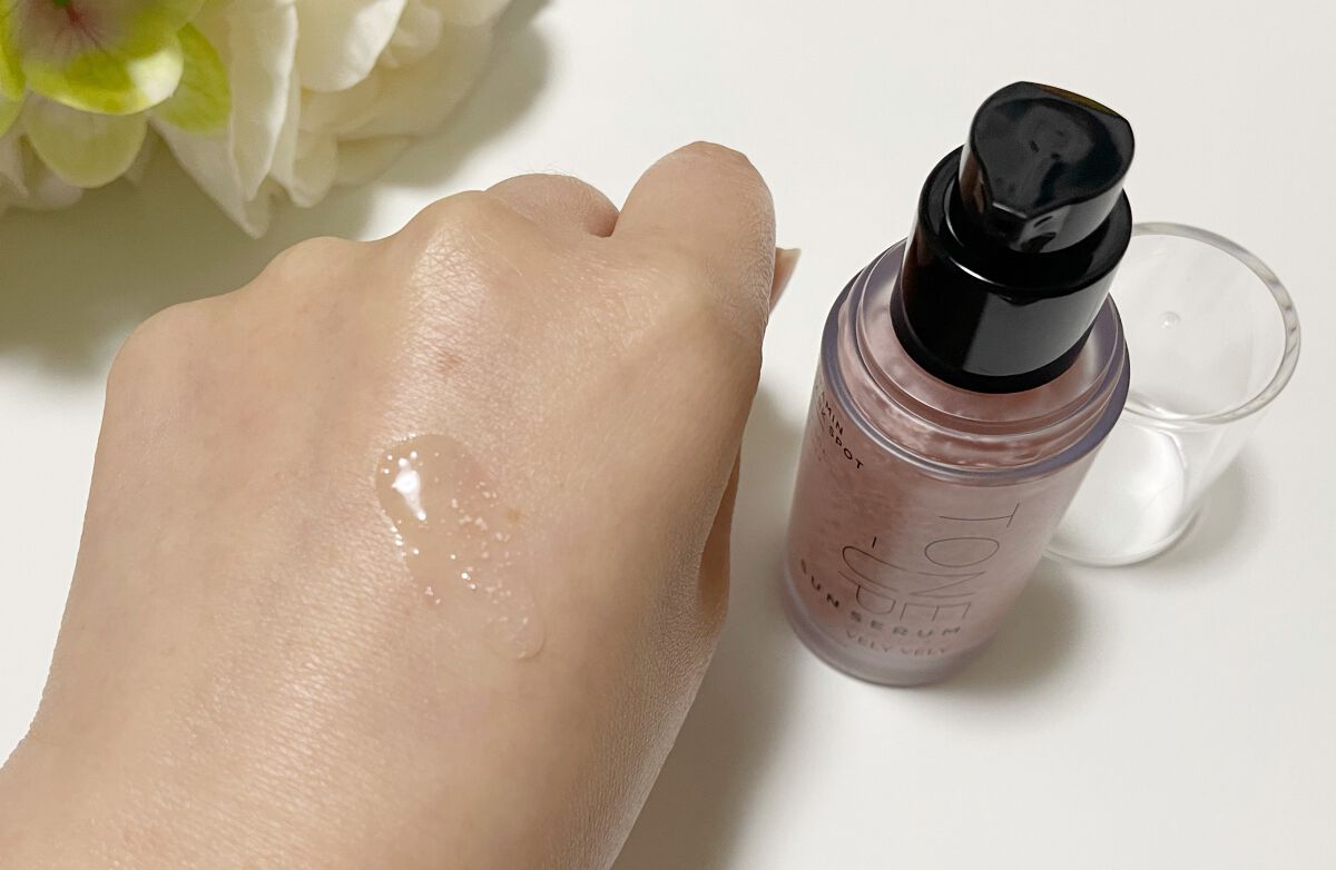 ビタミントーンアップサンセラム/VELY VELY/日焼け止めローションを使ったクチコミ(2枚目)