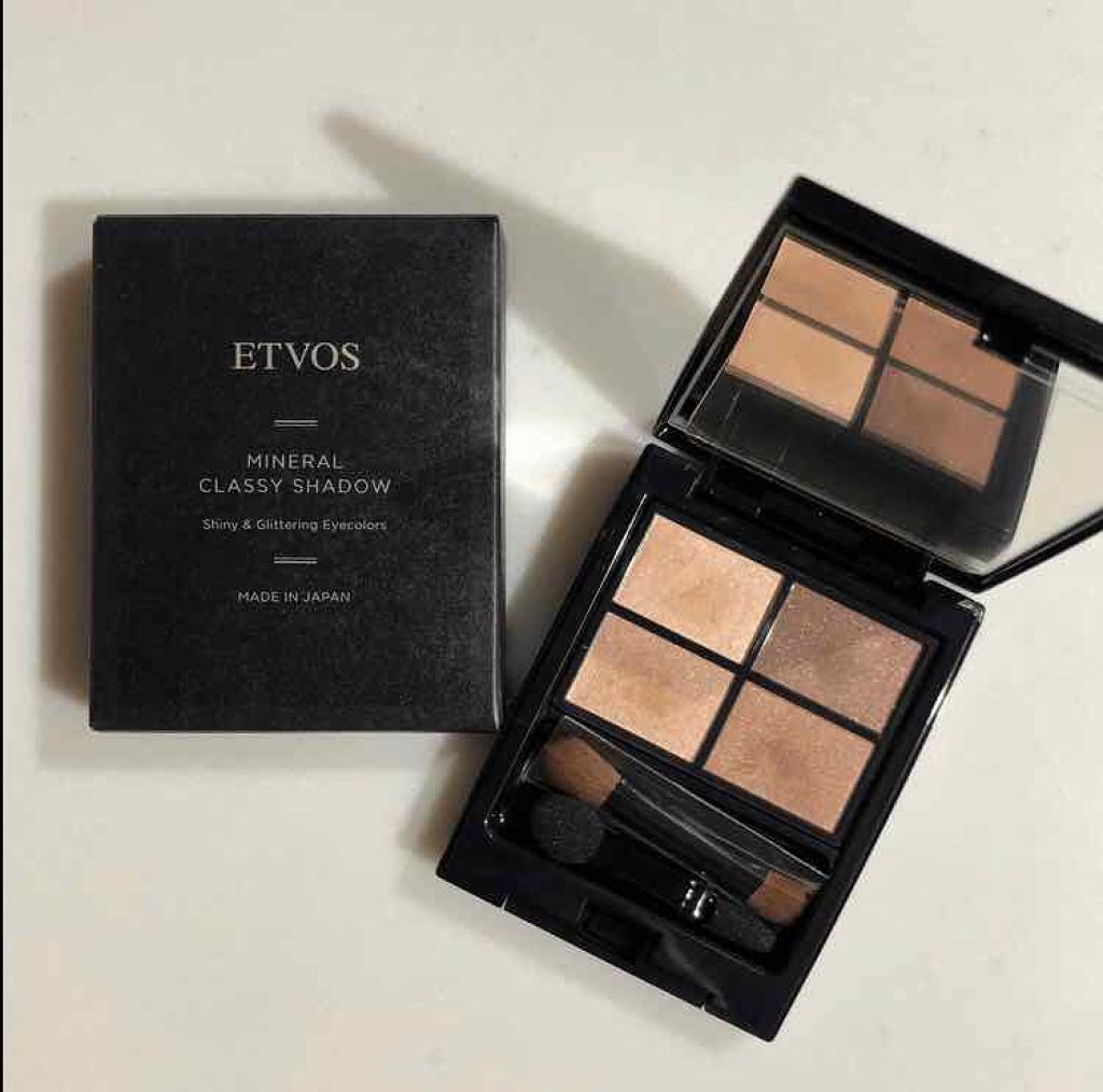 ミネラルクラッシィシャドー/エトヴォス/アイシャドウパレットを使ったクチコミ(1枚目)