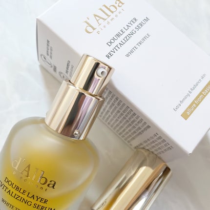 ホワイトトリュフダブルレイヤーリバイタライジングセラム/ダルバ/美容液を使ったクチコミ(4枚目)