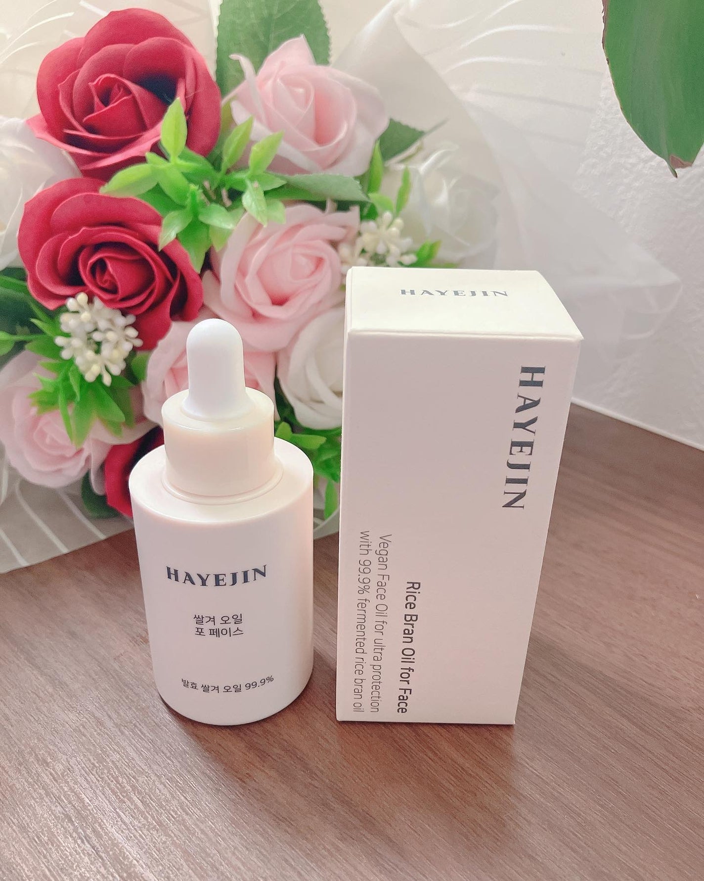 RICE BRAN OIL for face/HAYEJIN/フェイスオイルを使ったクチコミ(8枚目)