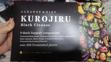 KUROJIRU Black Cleanse/FABIUS/ドリンクを使ったクチコミ（1枚目）