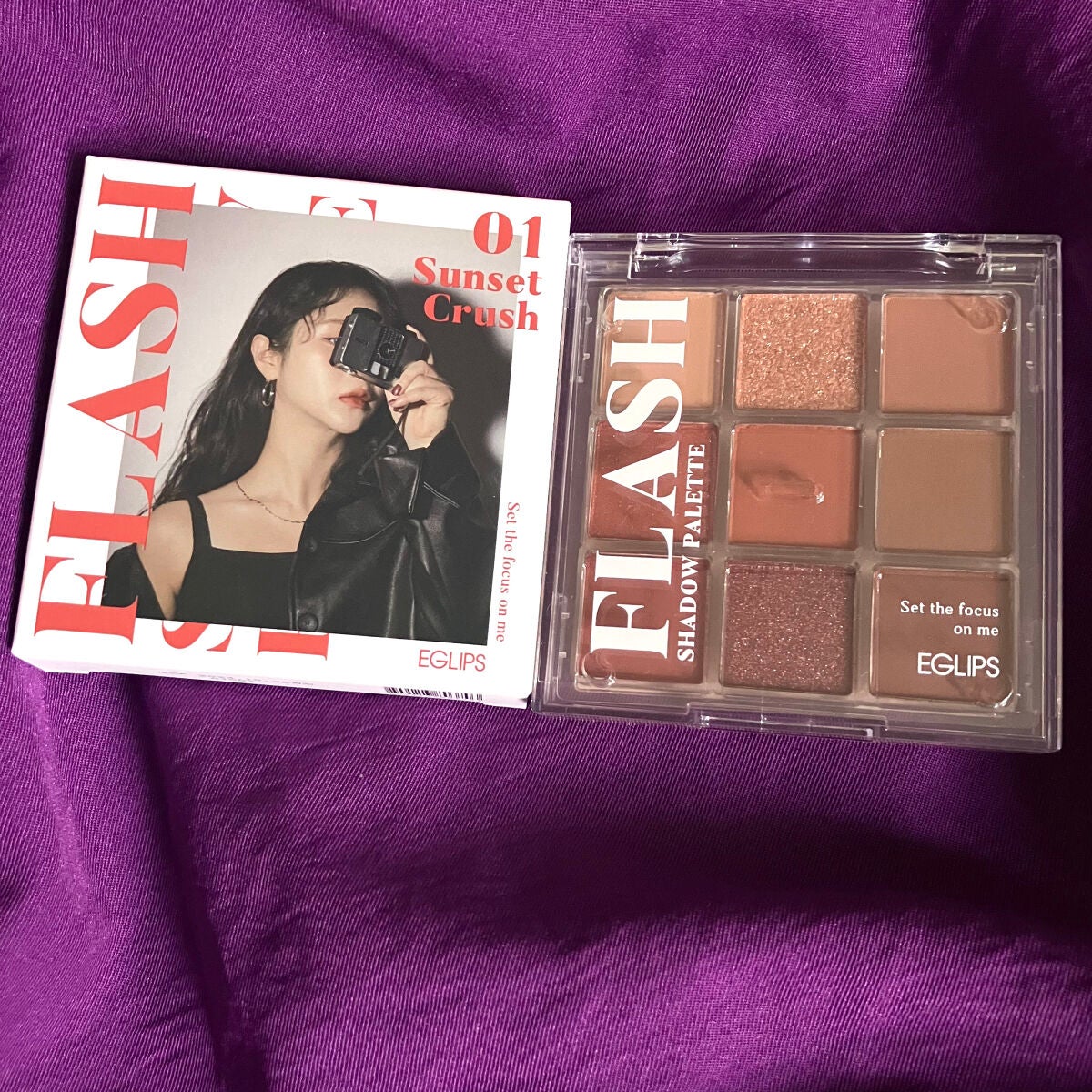 フラッシュシャドーパレット/EGLIPS/アイシャドウパレットを使ったクチコミ(1枚目)