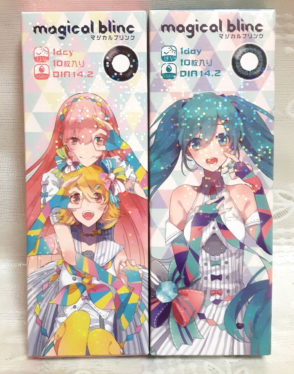 初音ミク×カラコン マジカルプリンク / cosme play