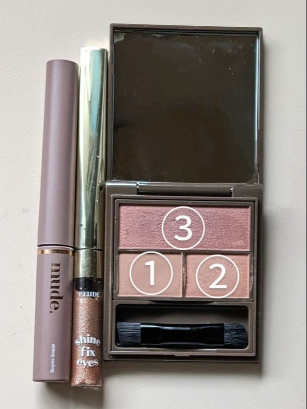 シャインフィックス アイズグリッター/ETUDE/グリッターを使ったクチコミ（2枚目）