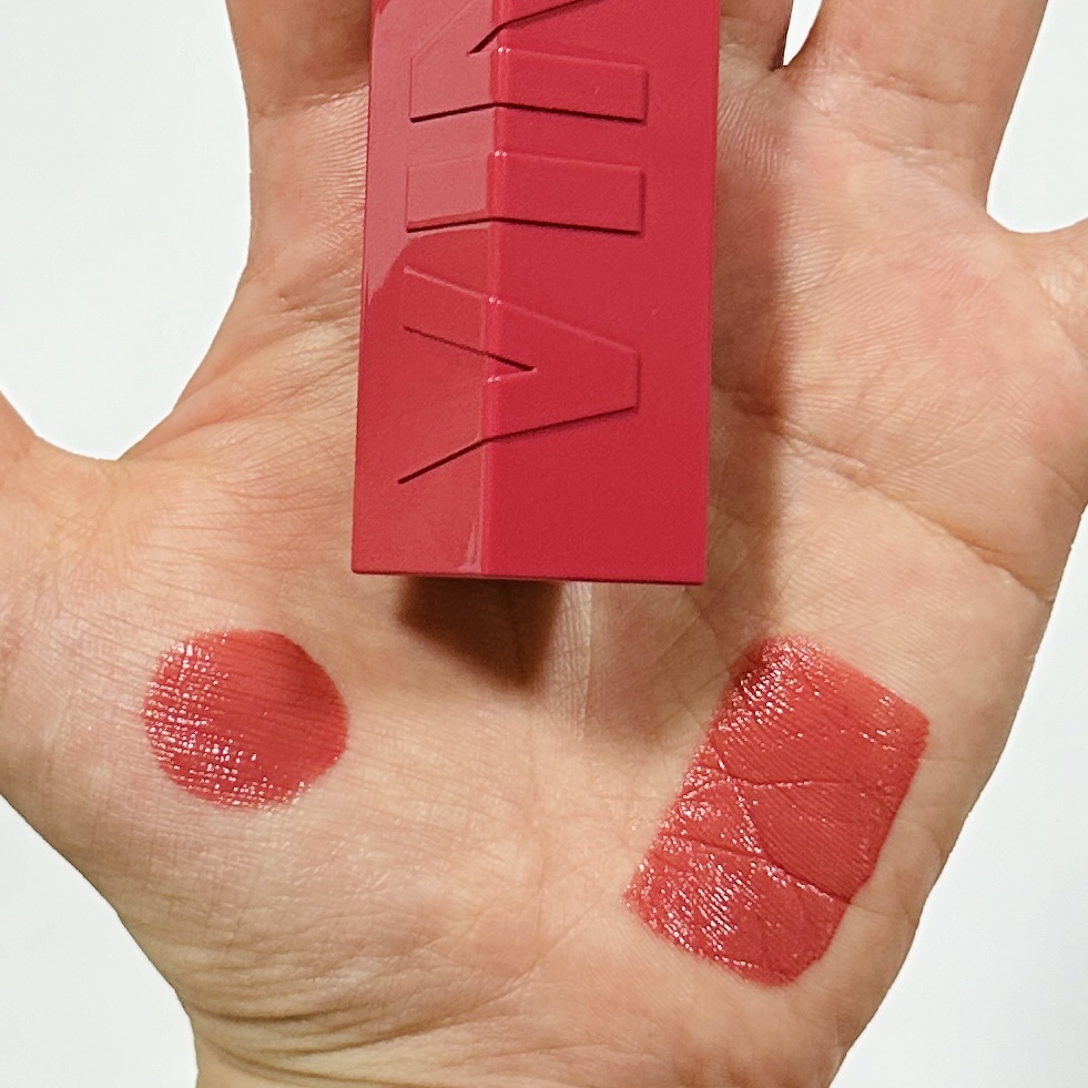 SPステイ ヴィニルインク 66 気まぐれなチェリーピンク/MAYBELLINE NEW YORK/口紅を使ったクチコミ（2枚目）