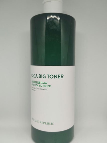 グリーン ダーマCICAビックトナー/ネイチャーリパブリック/化粧水を使ったクチコミ(1枚目)
