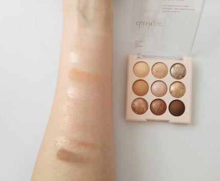 シャドウパレット/dasique/アイシャドウパレットを使ったクチコミ(3枚目)