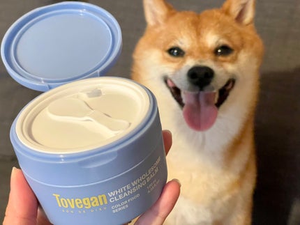 カラーフードシリーズホワイトホールサムクレンジングバーム/Tovegan/クレンジングバームを使ったクチコミ(3枚目)