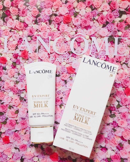 UV エクスペール トーン アップ ローズ/LANCOME/日焼け止め・UVケアを使ったクチコミ(1枚目)