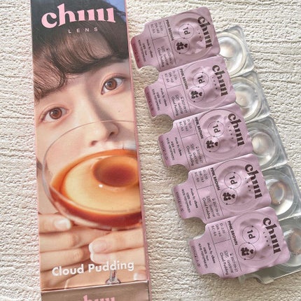 Cloud Pudding /chuu LENS/カラーコンタクトレンズを使ったクチコミ(4枚目)
