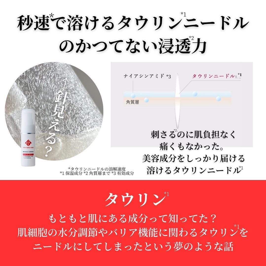 京薬粧 薬用ニードル美容液/京薬粧/美容液を使ったクチコミ(3枚目)