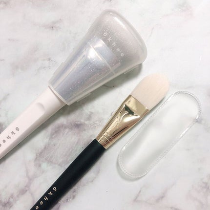 okhee 白玉ファンデーションブラシ/SOOA DOR/メイクブラシを使ったクチコミ(4枚目)