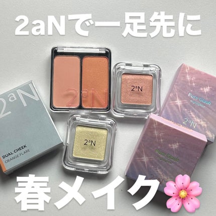 ピュアグラッシュ ハイライター/2aN/パウダーハイライトを使ったクチコミ(1枚目)