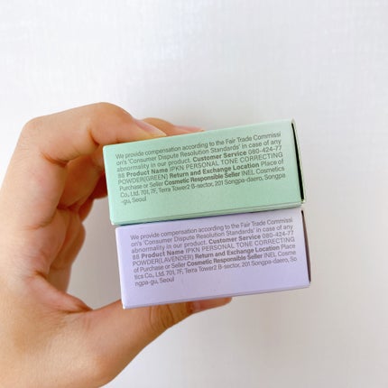 IPKN& Personal Tone Correcting Powder Lavender/IPKN&/プレストパウダーの画像