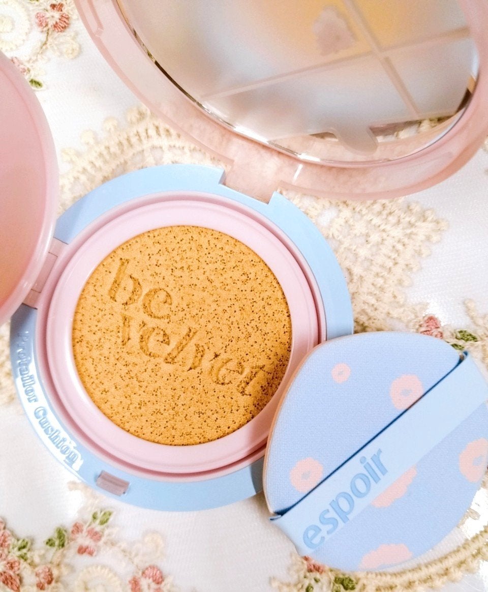 プロテーラービーベルベットカバークッション/espoir/クッションファンデーションを使ったクチコミ(3枚目)