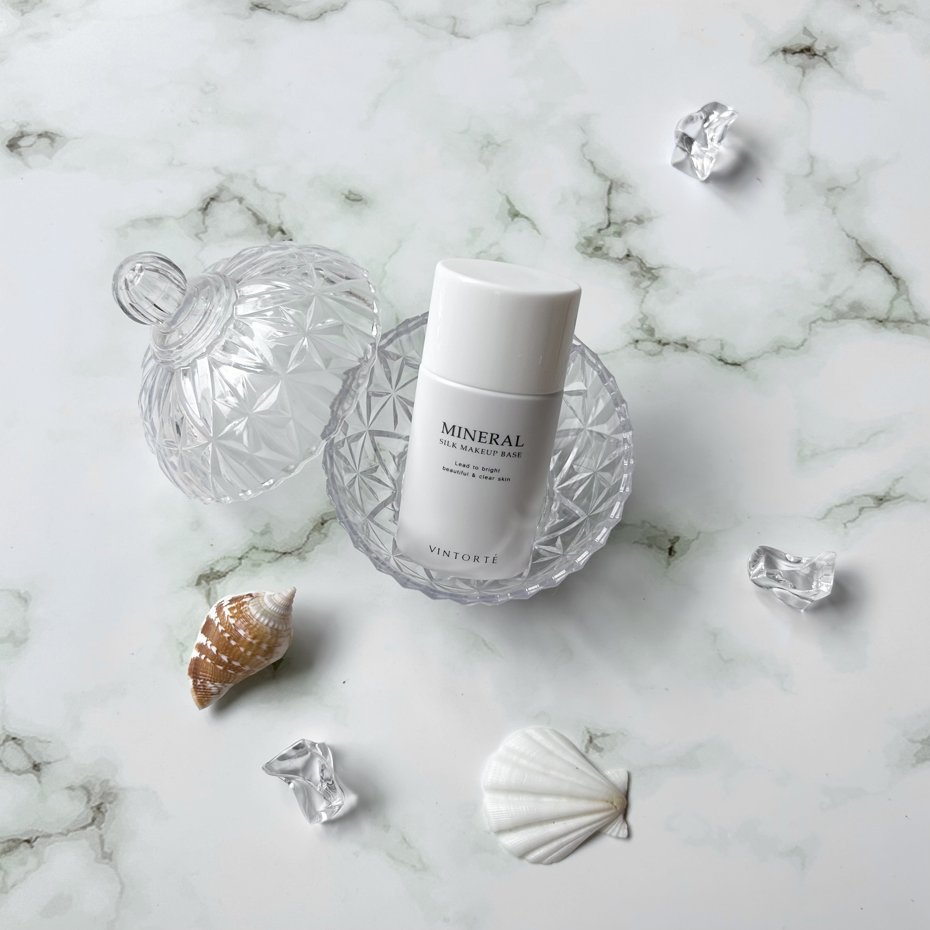 ミネラルシルクメイクアップベース/ヴァントルテ/化粧下地を使ったクチコミ（1枚目）