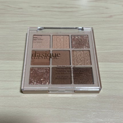 シャドウパレット/dasique/アイシャドウパレットを使ったクチコミ(1枚目)