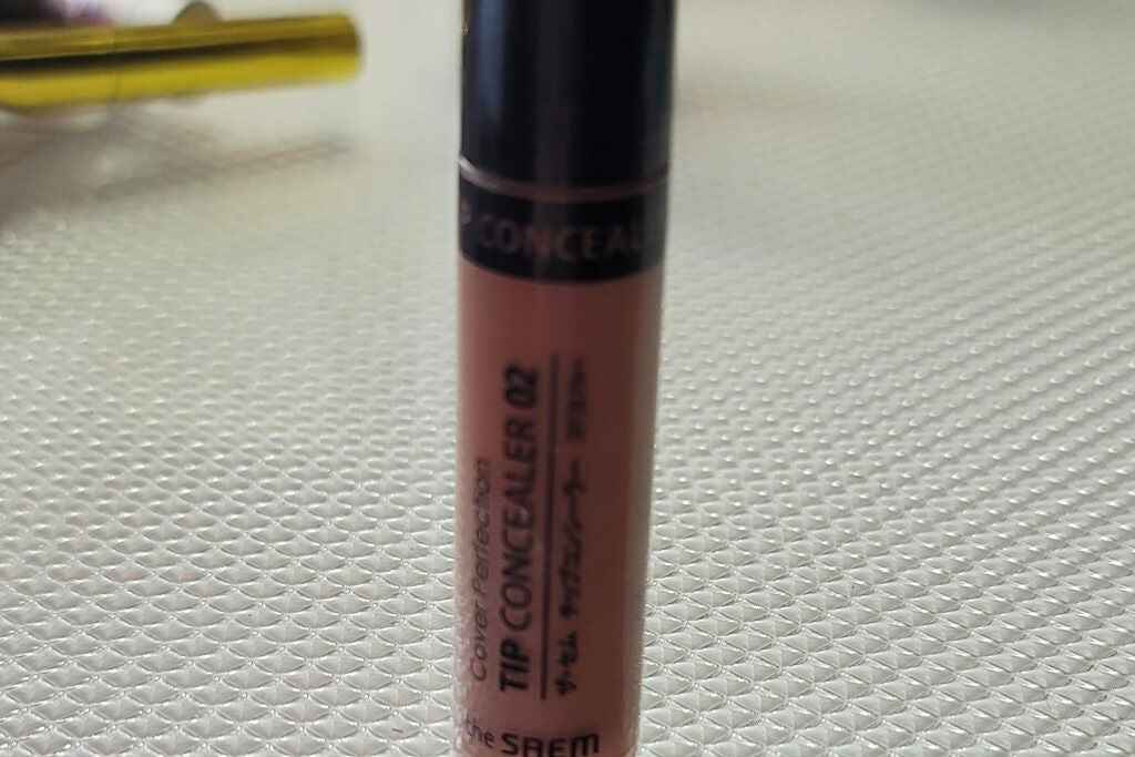 カバーパーフェクション チップコンシーラー/the SAEM/リキッドコンシーラーを使ったクチコミ(3枚目)