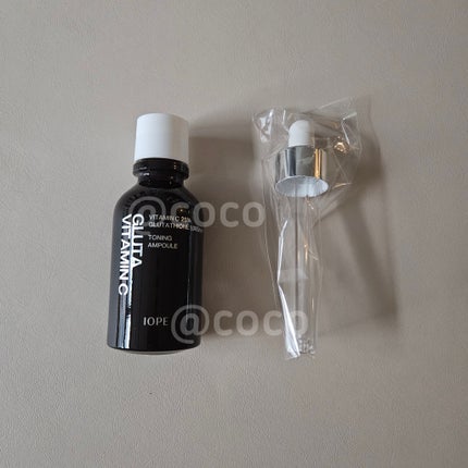 グルタ ビタミンC トーニング アンプル/IOPE/美容液を使ったクチコミ(1枚目)