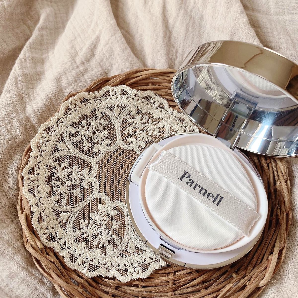 シカマヌ　セラム　クッションファンデ/parnell/クッションファンデーションを使ったクチコミ（3枚目）