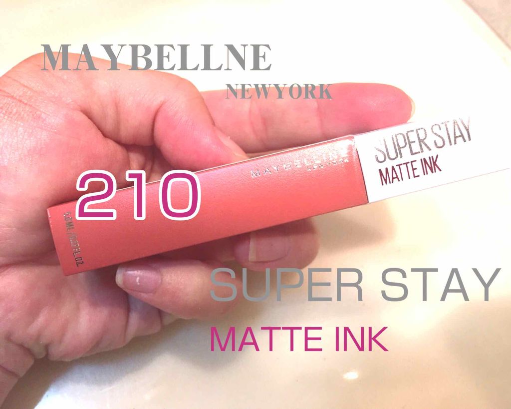 SPステイ マットインク/MAYBELLINE NEW YORK/口紅を使ったクチコミ(1枚目)