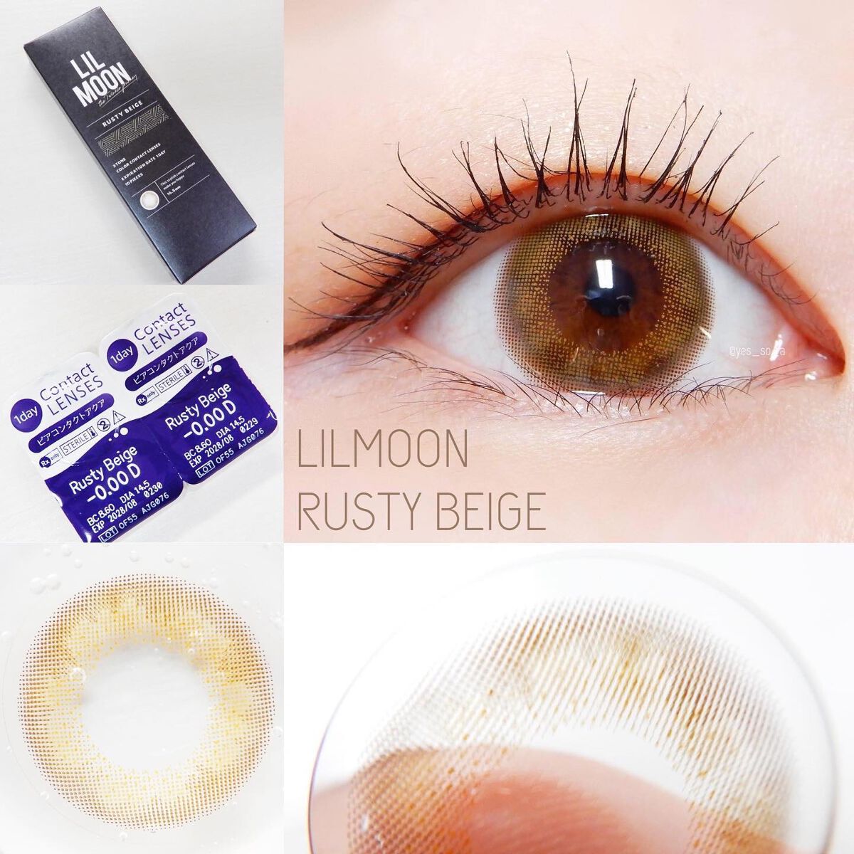 LIL MOON 1day/LILMOON/ワンデー（１DAY）カラコンを使ったクチコミ（2枚目）