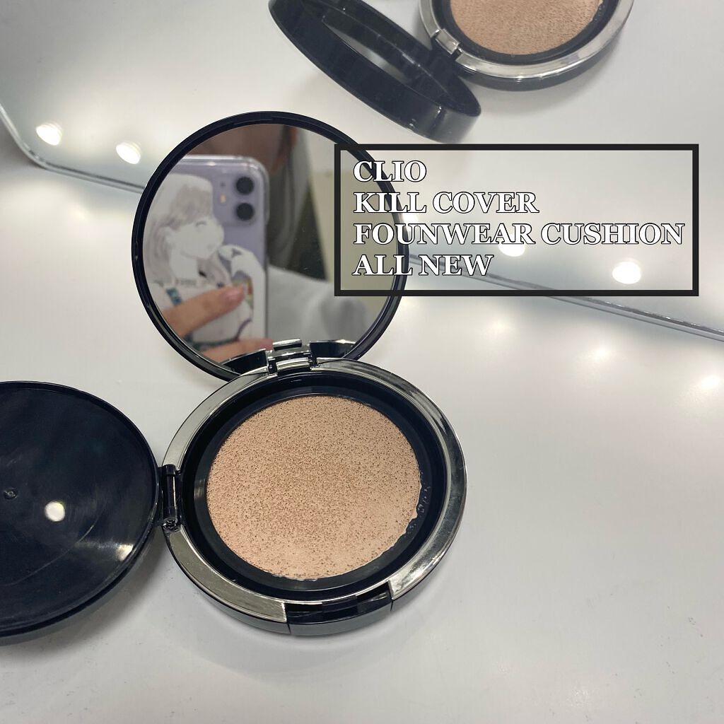 キル カバー ファンウェア クッション オールニュー 1.5 FAIR/CLIO/クッションファンデーションを使ったクチコミ（2枚目）