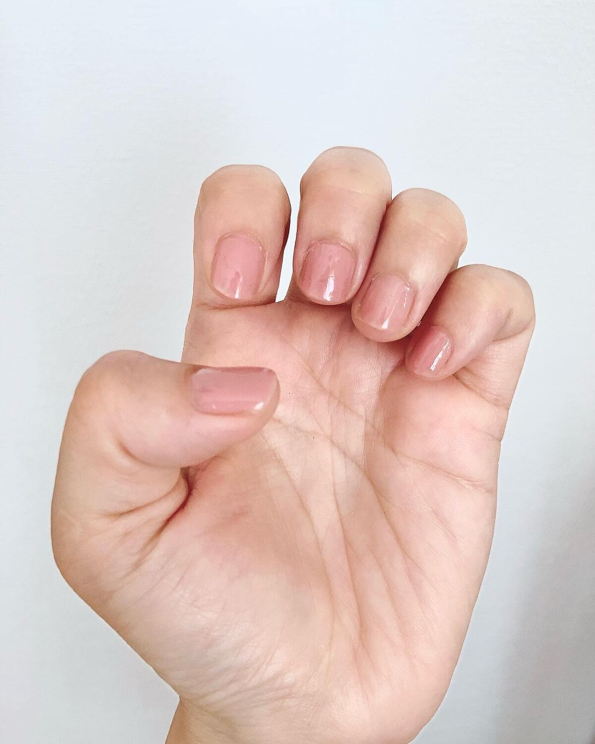 ネイルホリック Pinkish color/ネイルホリック/マニキュアを使ったクチコミ（1枚目）