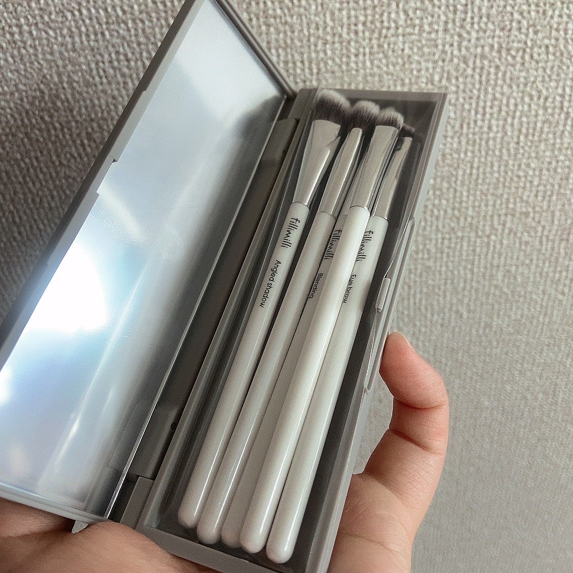 fillimilli アイメイクブラシセット/fillimilli/メイクブラシを使ったクチコミ(3枚目)
