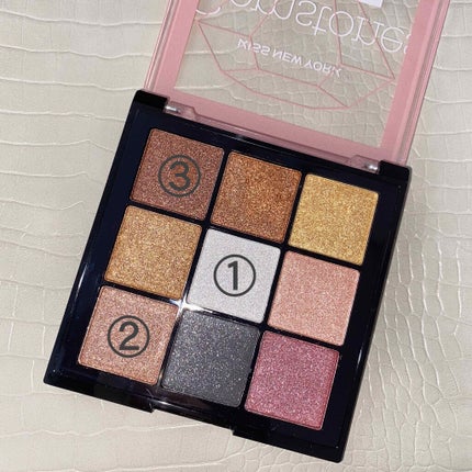 ジュエリーパレット/KISS NEW YORK/アイシャドウパレットを使ったクチコミ(2枚目)