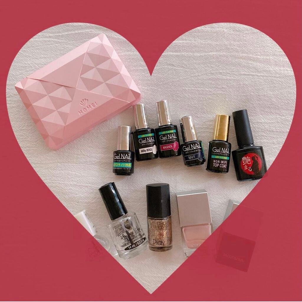 コンパクトジェルライト30/HOMEI/ネイル用品を使ったクチコミ(2枚目)