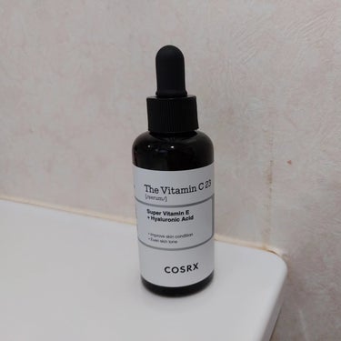 COSRX RXザ・ビタミンC23セラムのクチコミ「COSRX様のXのキャンペーンで当たり使用です。


化粧水の後に朝使用しています。
1～2回.....」（1枚目）
