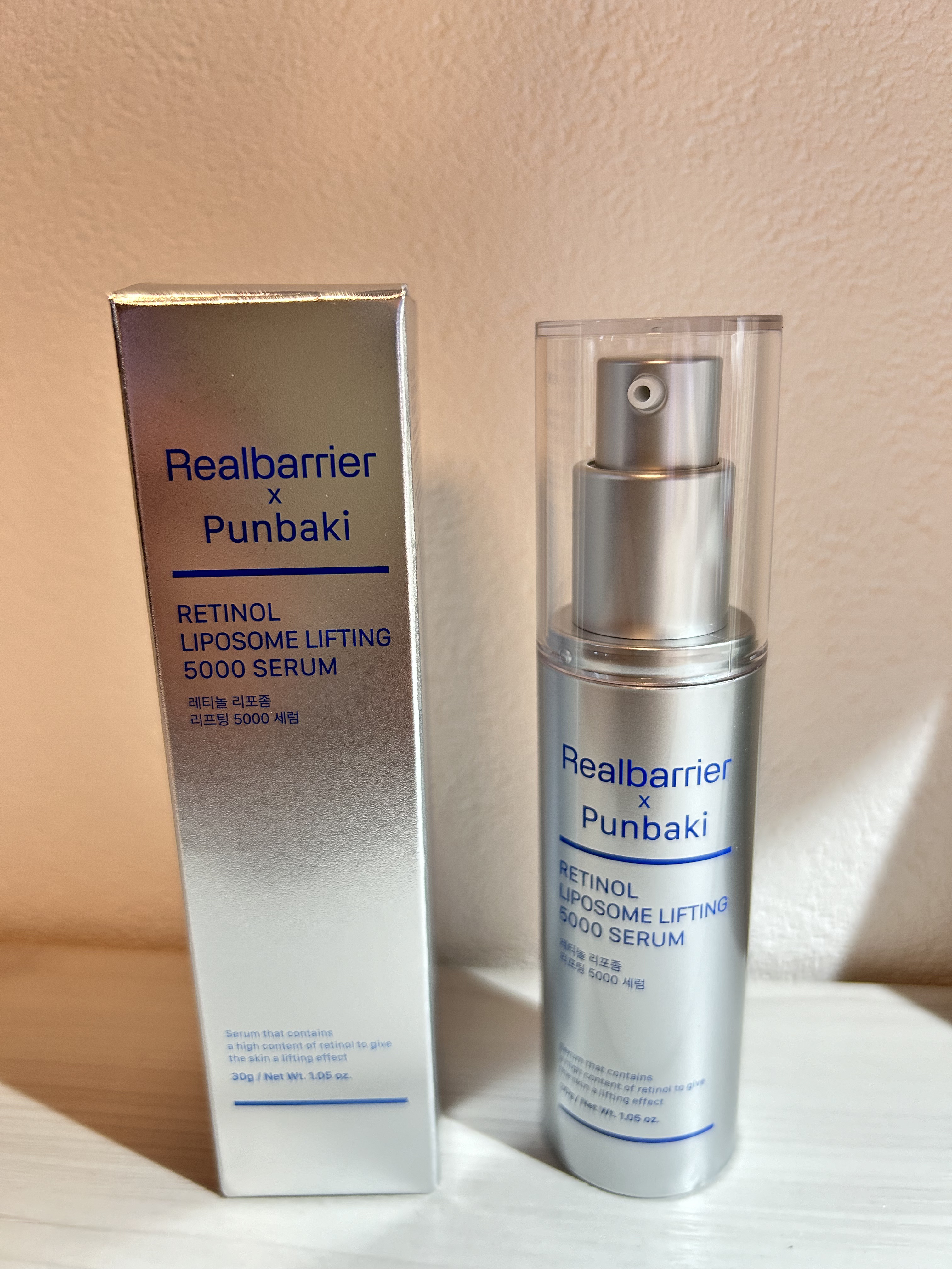 レチノールリポソームリフティング 5000セラム/Real Barrier/美容液を使ったクチコミ（1枚目）