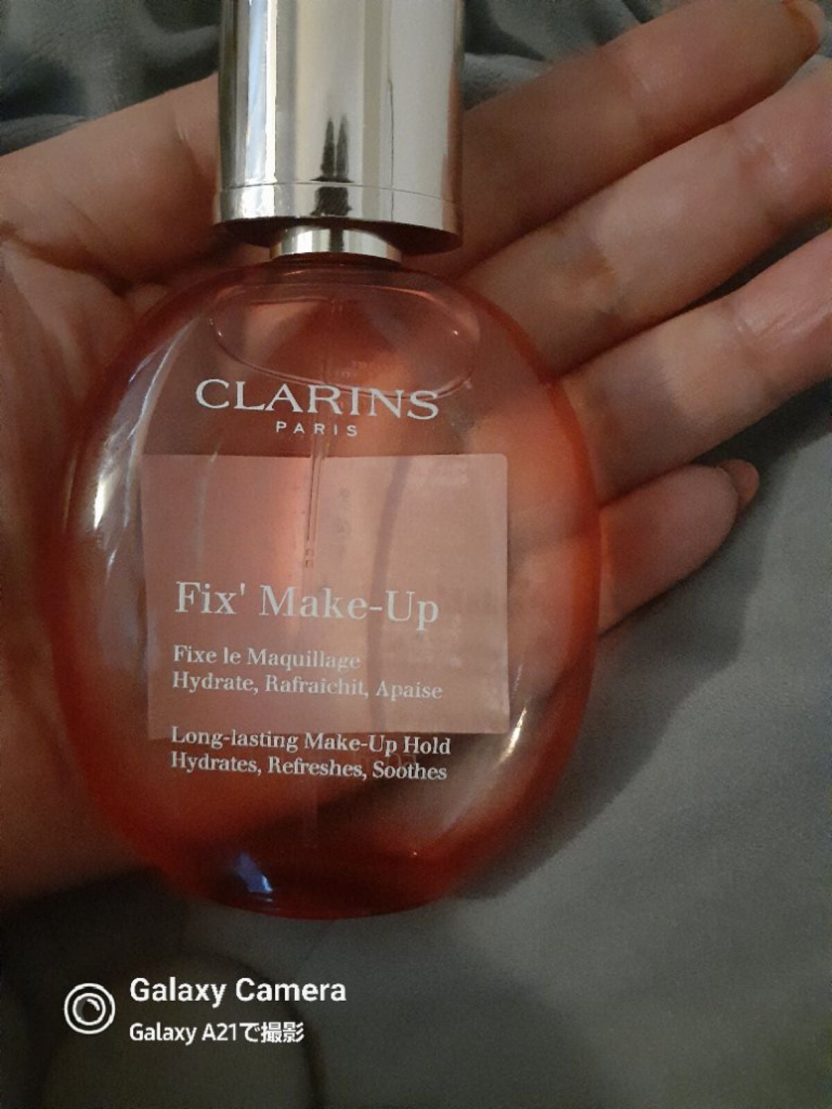 フィックス メイクアップ/CLARINS/ミスト状化粧水を使ったクチコミ(2枚目)