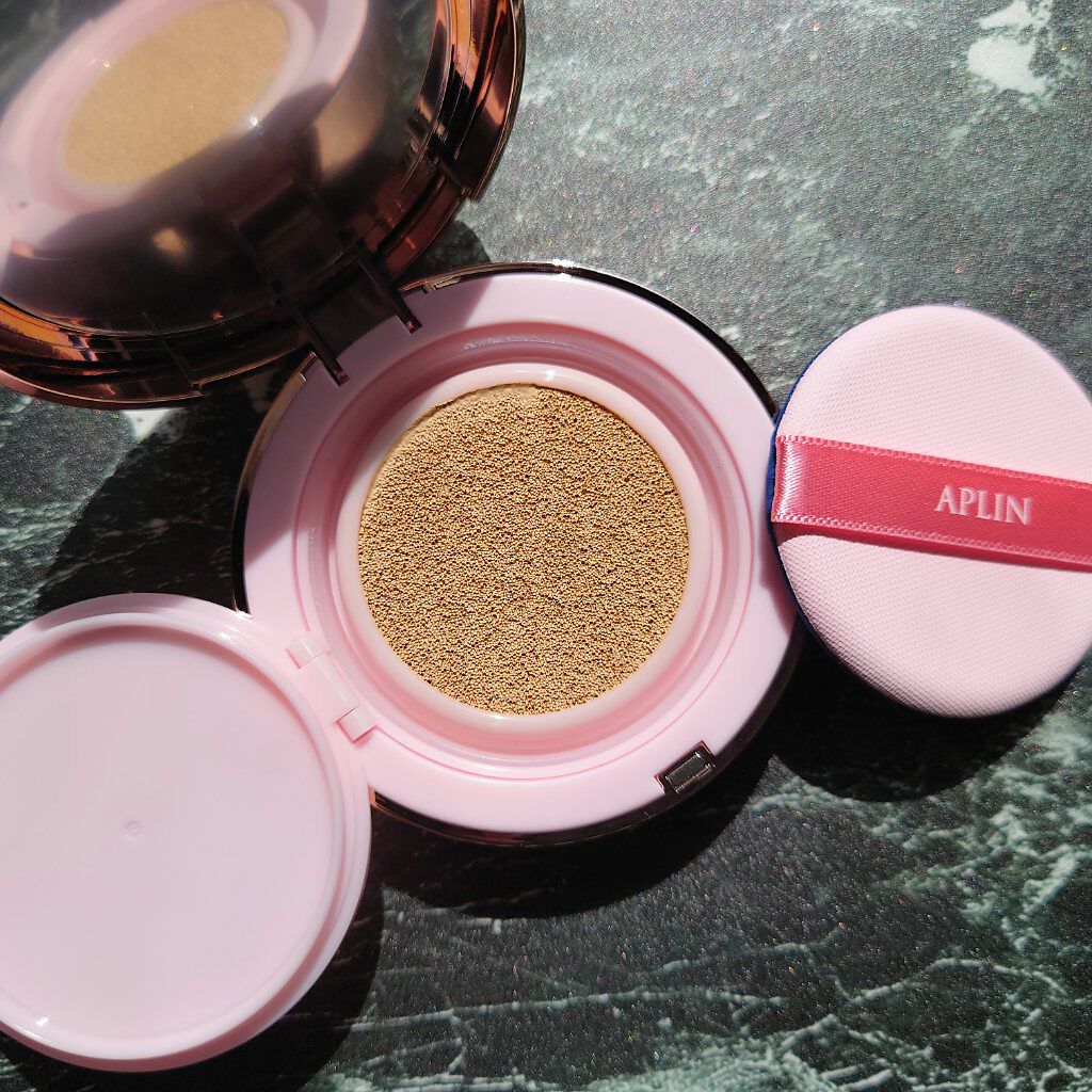 ピンクティーツリーカバークッション/APLIN/クッションファンデーションを使ったクチコミ（3枚目）