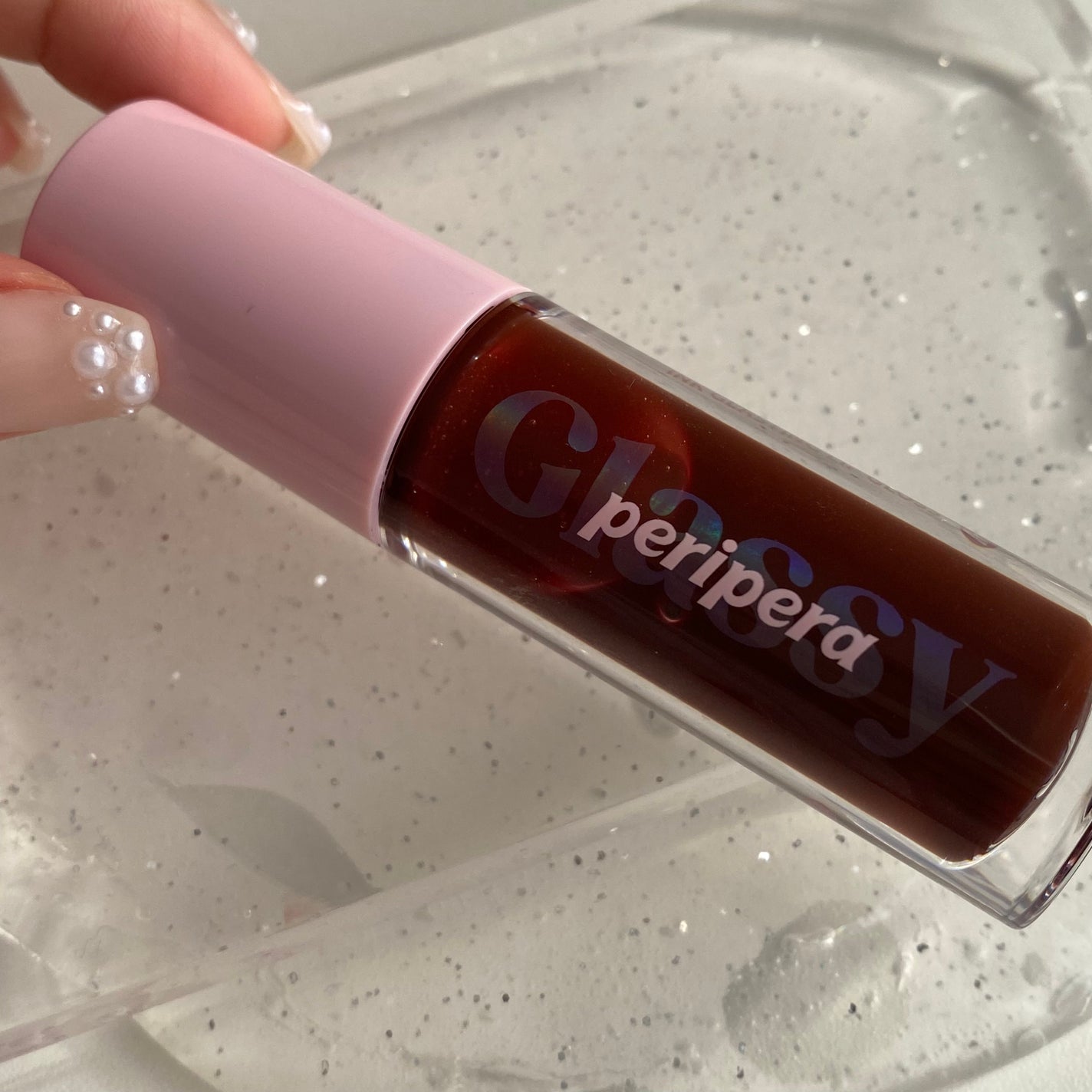 インク グラスティング リップ グロス/PERIPERA/リップグロスを使ったクチコミ(2枚目)